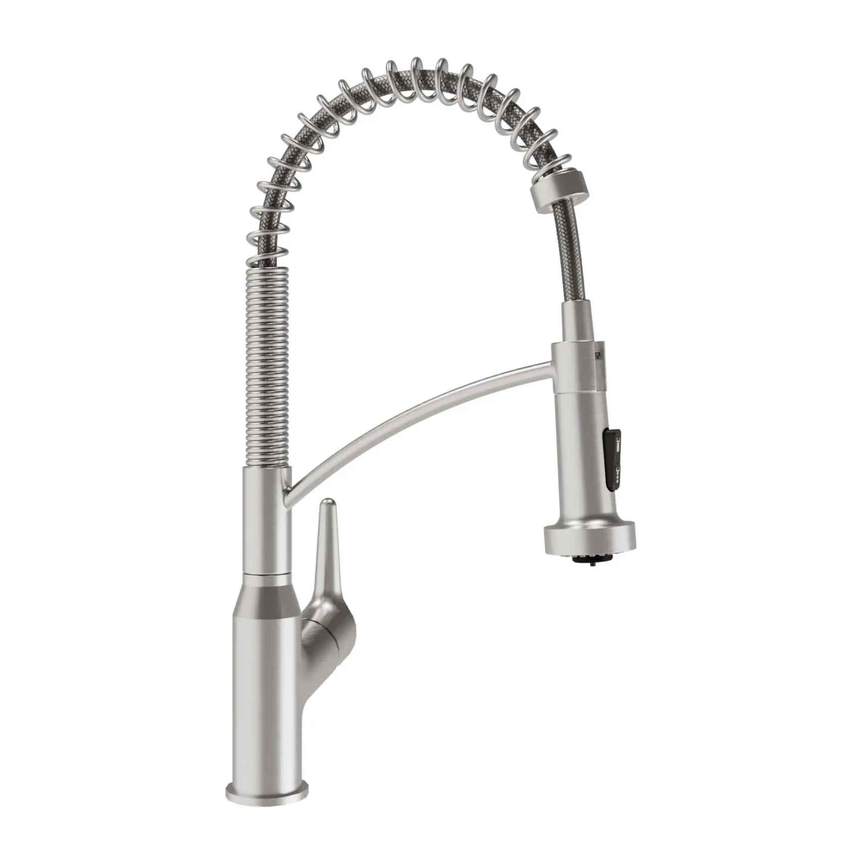 Karran Scottsdale Single Lever Handle Lead-free Brass ADA Kitchen Faucet, Pull Down, Stainless Steel, KKF210SS