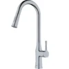 Karran Standerton 1.8 GPM Single Lever Handle Lead-free Brass ADA Kitchen Faucet, Pull-Down Kitchen, Chrome, KKF140C