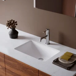 Karran Tryst 1.2 GPM Single Lever Handle Lead-free Brass ADA Bathroom Faucet, Basin, Chrome, KBF460C
