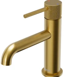 Karran Tryst 1.2 GPM Single Lever Handle Lead-free Brass ADA Bathroom Faucet, Basin, Brushed Gold, KBF460BG