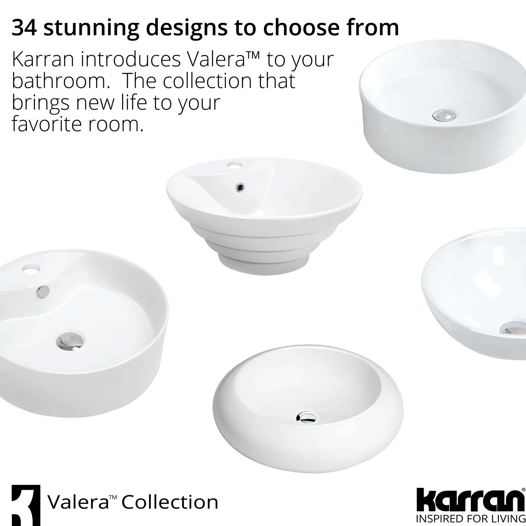 Karran Valera 24" x 15.5" x 4" Rectangular Vessel Vitreous China ADA Bathroom Sink, White, VC-504-WH