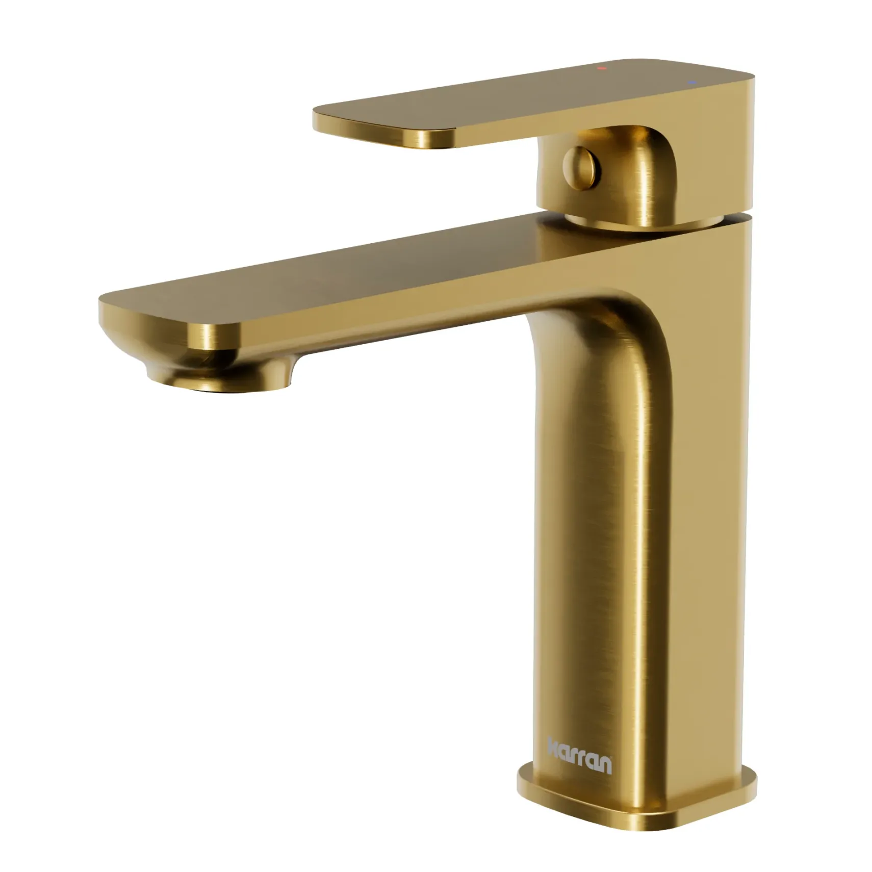 Karran Venda 1.2 GPM Single Lever Handle Lead-free Brass ADA Bathroom Faucet, Basin, Brushed Gold, KBF510BG