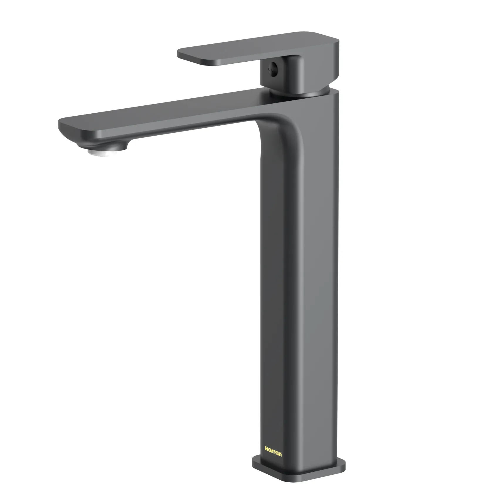 Karran Venda 1.2 GPM Single Lever Handle Lead-free Brass ADA Bathroom Faucet, Vessel, Matte Black, KBF512MB