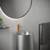 Karran Venda 1.2 GPM Single Lever Handle Lead-free Brass ADA Bathroom Faucet, Basin, Gold, KBF510G