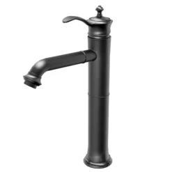 Karran Vineyard 1.2 GPM Single Lever Handle Lead-free Brass ADA Bathroom Faucet, Vessel, Gunmetal Grey, KBF472GG