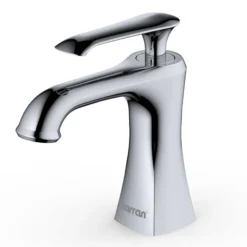 Karran Woodburn 1.2 GPM Single Lever Handle Lead-free Brass ADA Bathroom Faucet, Basin, Chrome, KBF410C