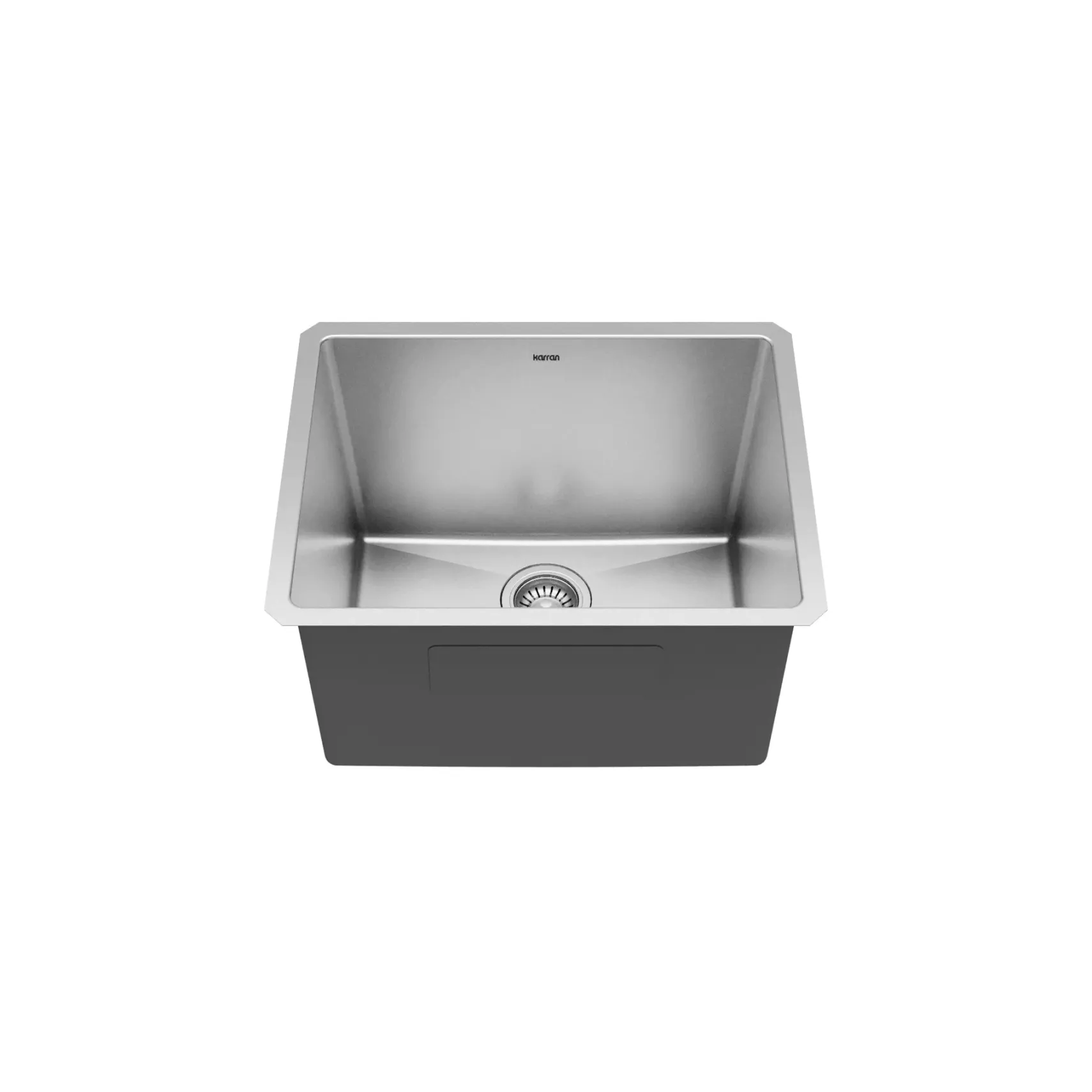 Karran Elite 23" Undermount Stainless Steel Kitchen Sink with Accessories, 16 Gauge, EL-74-PK1