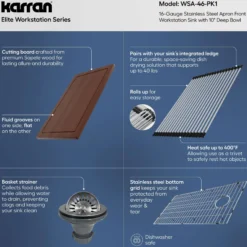 Karran Elite Workstation 36