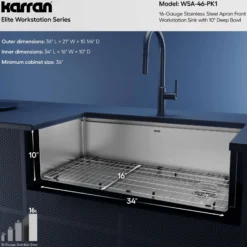 Karran Elite Workstation 36