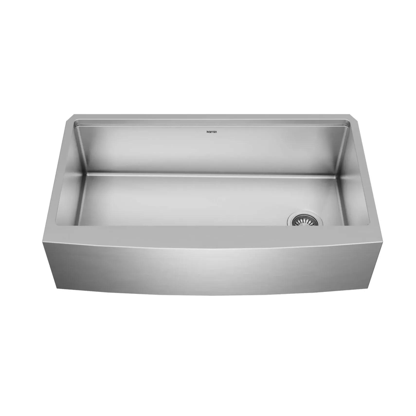Karran Elite Workstation 36" Stainless Steel Workstation Farmhouse Sink with Accessories, 16 Gauge, WSA-46-PK1