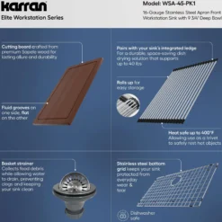 Karran Elite Workstation 33