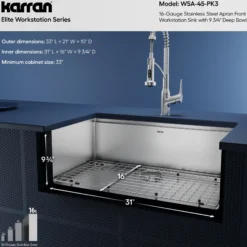Karran Elite Workstation 33
