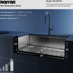 Karran Elite Workstation 36