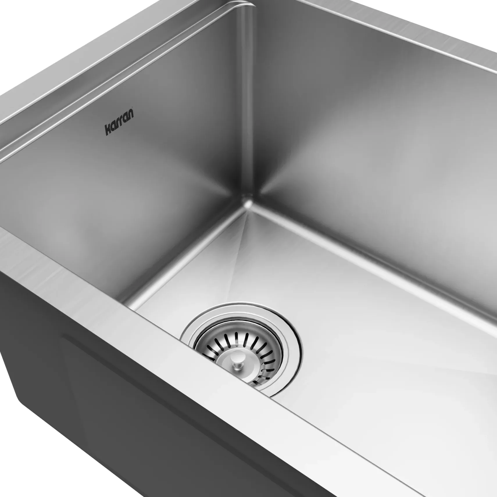 Karran Elite Workstation 15" Undermount Stainless Steel Workstation Kitchen Sink with Accessories, 16 Gauge, WS-31-PK1