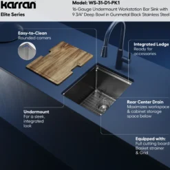 Karran Elite Workstation 15