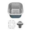 Karran Profile 15" Undermount Stainless Steel Kitchen Sink, PU59-PK1