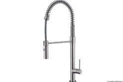 Karran 34" Quartz Composite Farmhouse Sink with Stainless Steel Faucet and Accessories, White, QA740WH220SS