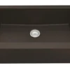 Karran 34" Quartz Composite Farmhouse Sink, Brown, QA-740-BR