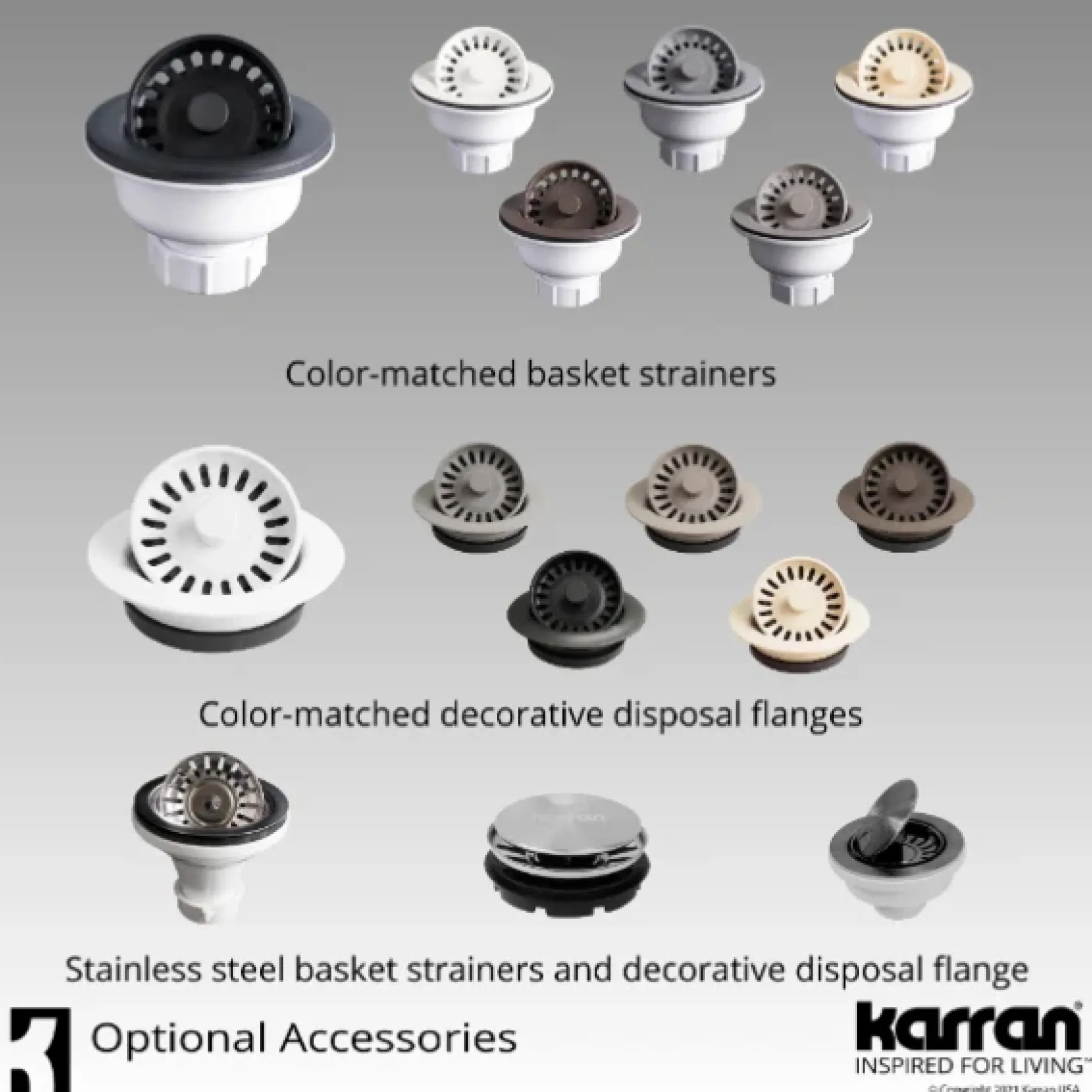 Karran 17" Undermount Quartz Composite Kitchen Sink, Bisque, QU-690-BI