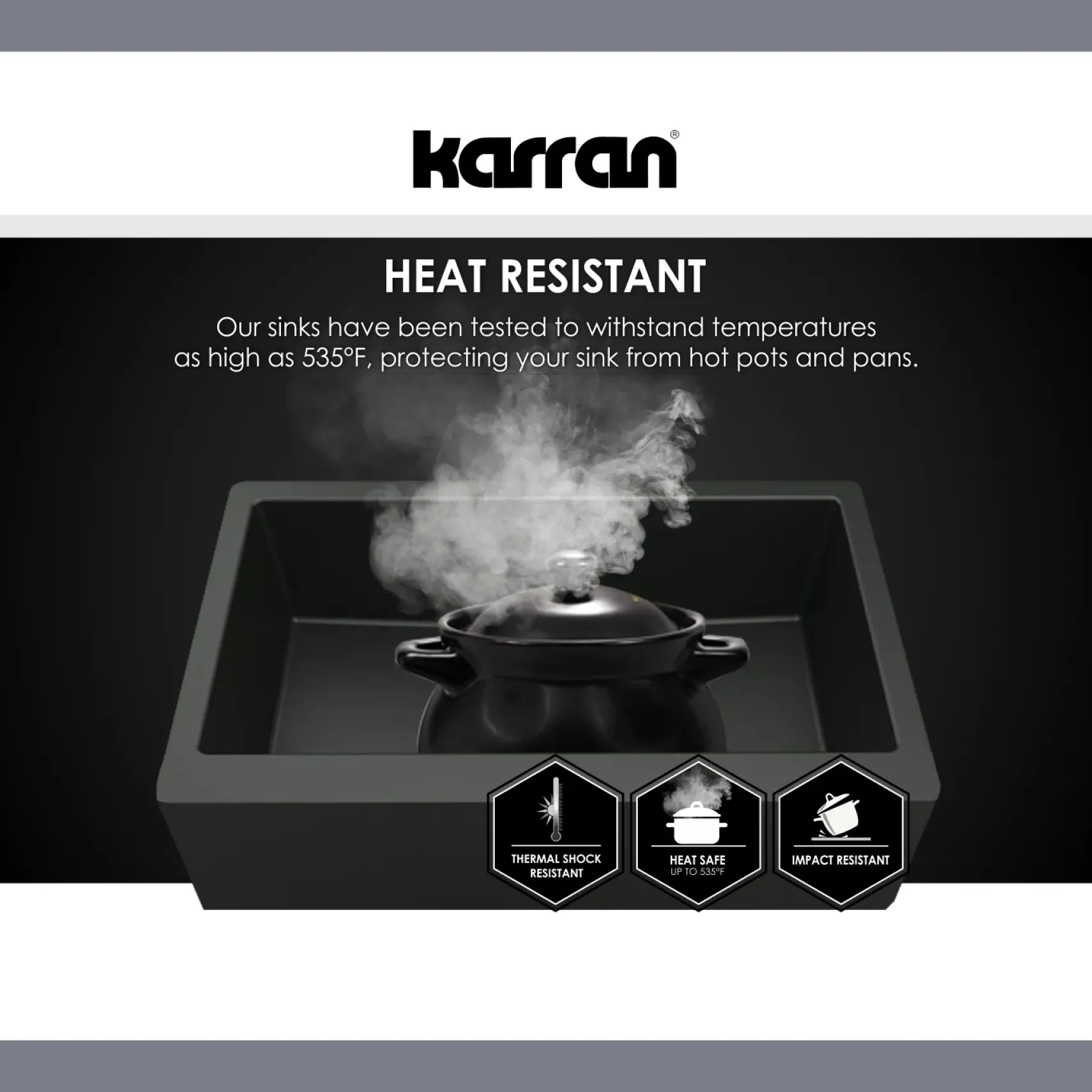 Karran 17" Undermount Quartz Composite Kitchen Sink, Bisque, QU-690-BI