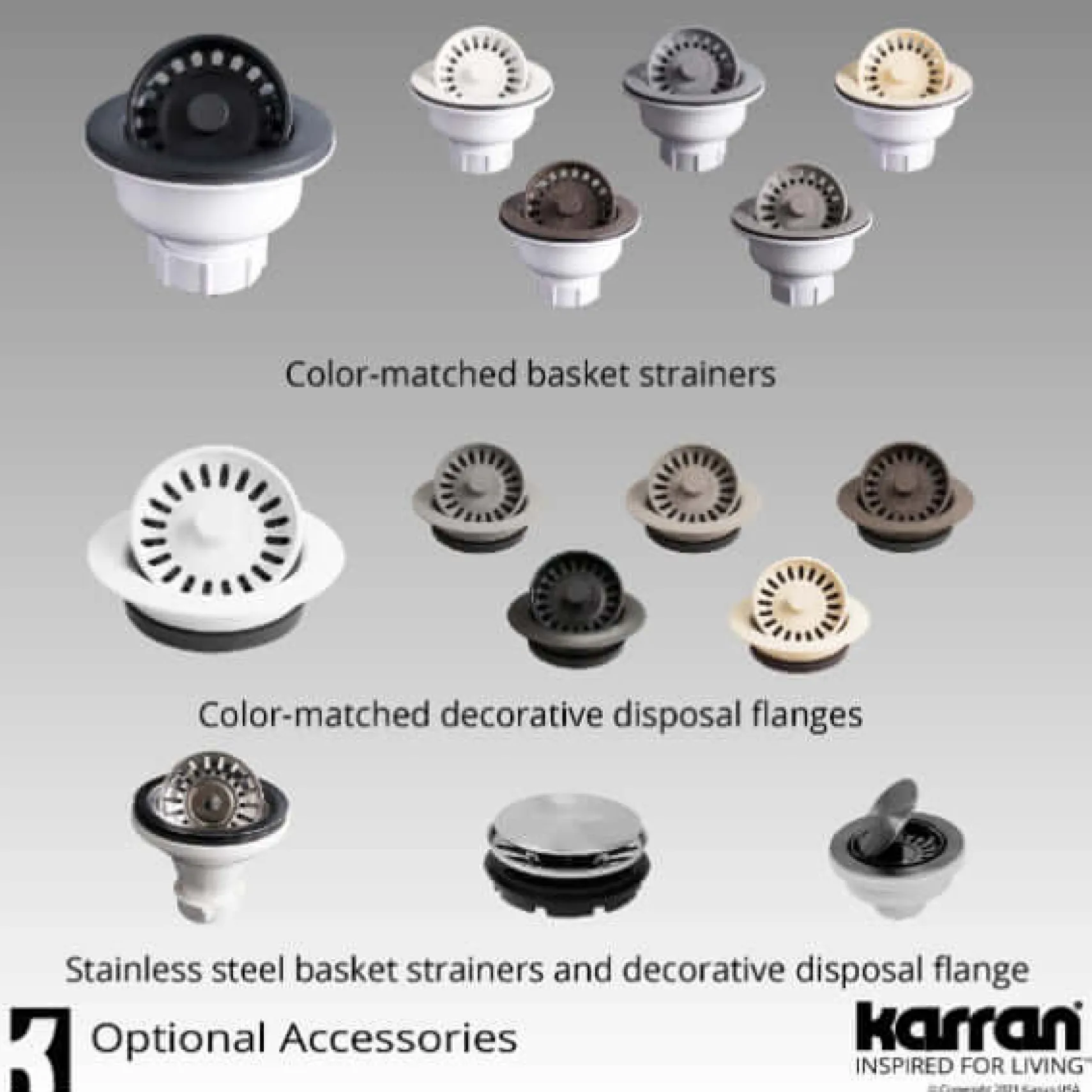 Karran 32" Undermount Quartz Composite Kitchen Sink, 60/40 Double Bowl, Brown, QU-610-BR-PK1