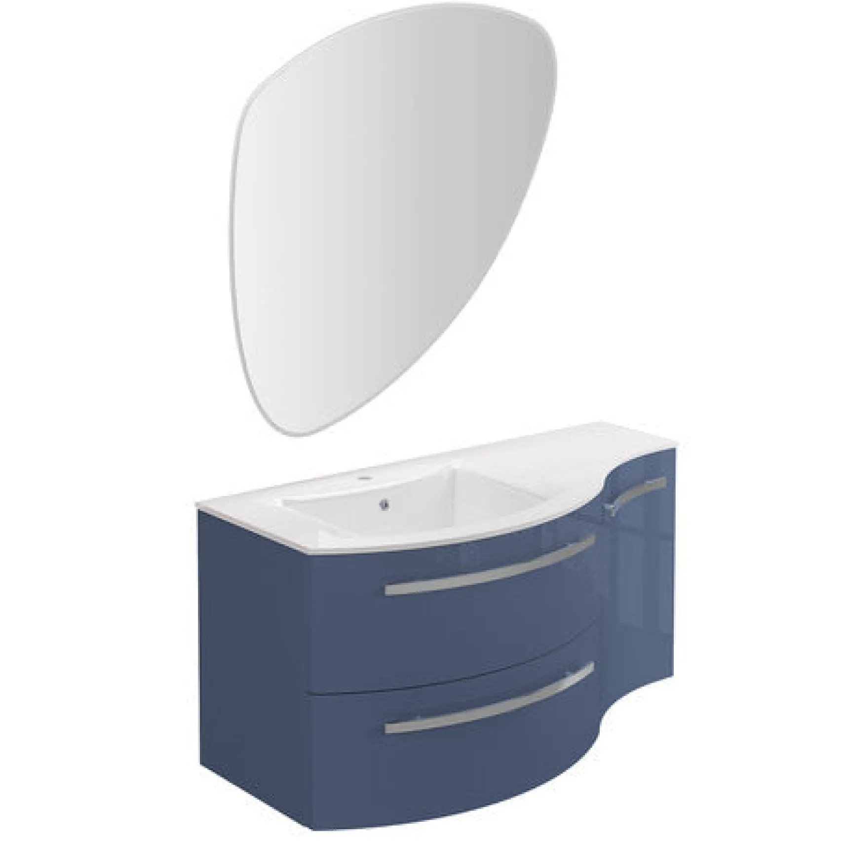 Latoscana 43" Modern Bathroom Vanity, Right Side Cabinet, Ameno Series, AM43OPT1