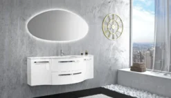 Latoscana 57" Modern Bathroom Vanity, Ameno Series, AM57