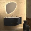 Latoscana 52" Modern Bathroom Vanity, Ameno Series, Left Side, AM52L