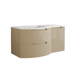 Latoscana 43" Modern Bathroom Vanity, Right Side Cabinet, Oasi Series, Sand, OA43OPT2S