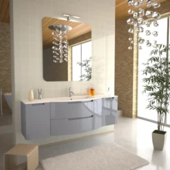 Latoscana 67" Modern Bathroom Vanity, Oasi Series, OA67OPT4