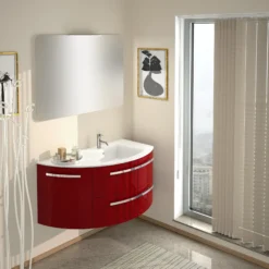 Latoscana 38" Modern Bathroom Vanity Right Side Corner, Ameno Series, AM38OPT2