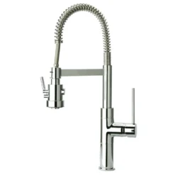 Latoscana Single Handle Pull Out Spray Kitchen Faucet, Chrome, 78CR557