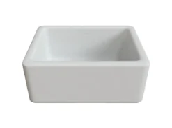 Latoscana 24" Fireclay Single Bowl Farmhouse Apron Sink LNR2418W