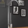 MaestroBath 1.8 GPM Isola Tropic Mod ADA Kitchen Faucet, Brushed Nickel, Lead-Free Brass, KIT-ISO-BNI