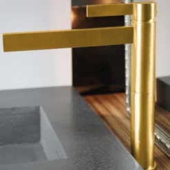 MaestroBath 1.2 GPM Primavera ADA Bathroom Faucet, Brushed Gold, Without pop-up drain, Lead-Free Brass, FAU-PRM-BGL