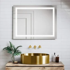 MaestroBath 16" Regina Modern Round Vessel ADA Bathroom Sink, Brushed Rose Gold, Stainless Steel, STN-RGN-BRG