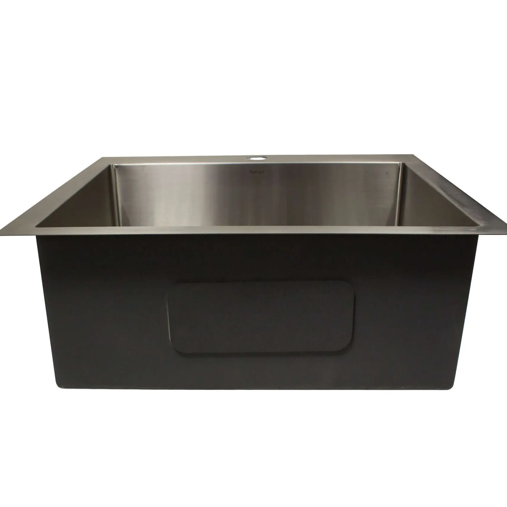 Nantucket Sinks All Weather 25" Drop In/Topmount 316 Marine Grade Stainless Steel Kitchen Sink with Accessories, 16 Gauge, AW2522-16