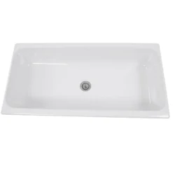 Nantucket Sinks Brant Point 36" Fireclay Bathroom Sink, White, Canal35-90