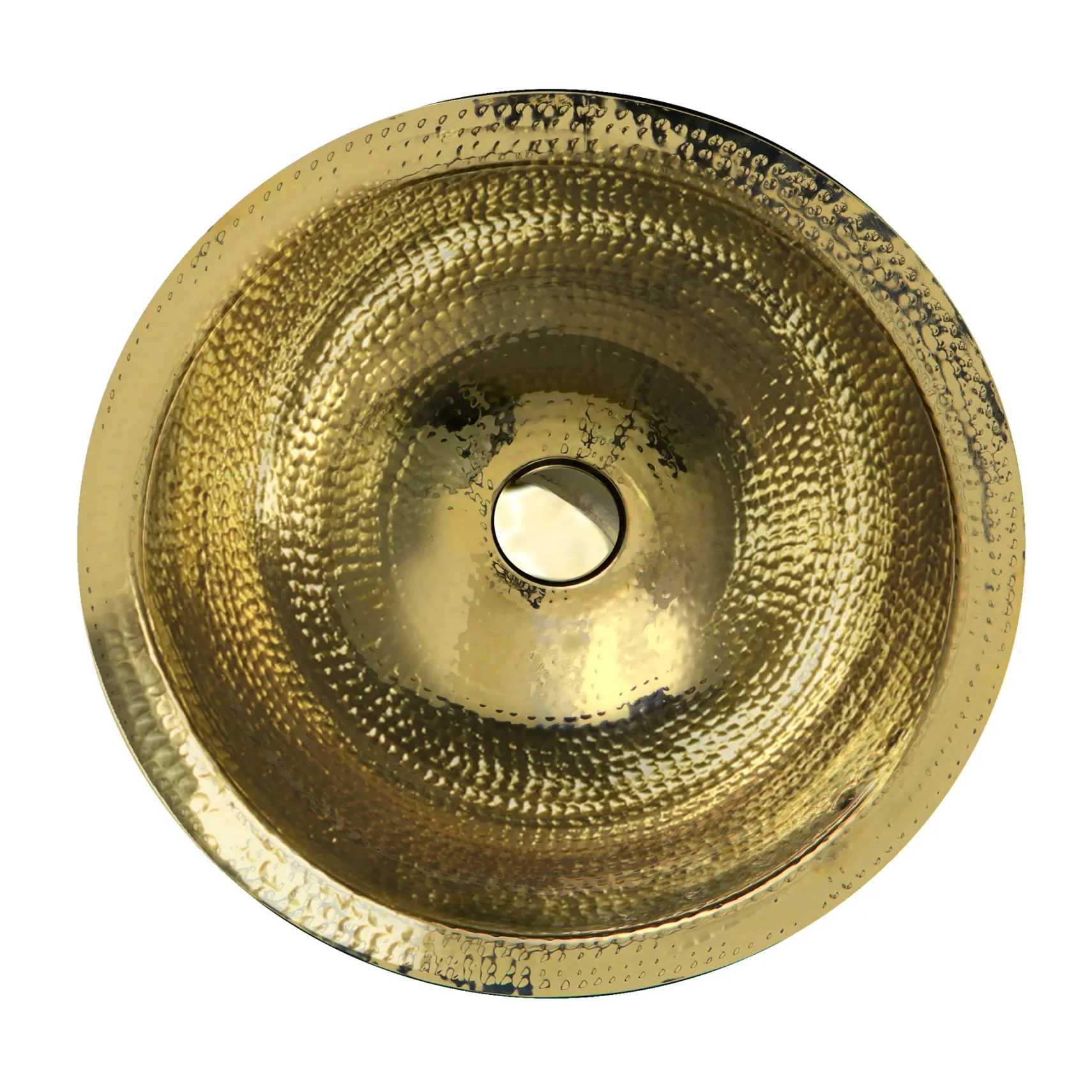 Nantucket Sinks Brightwork Home 17" Brass Bathroom Sink, RLB-OF