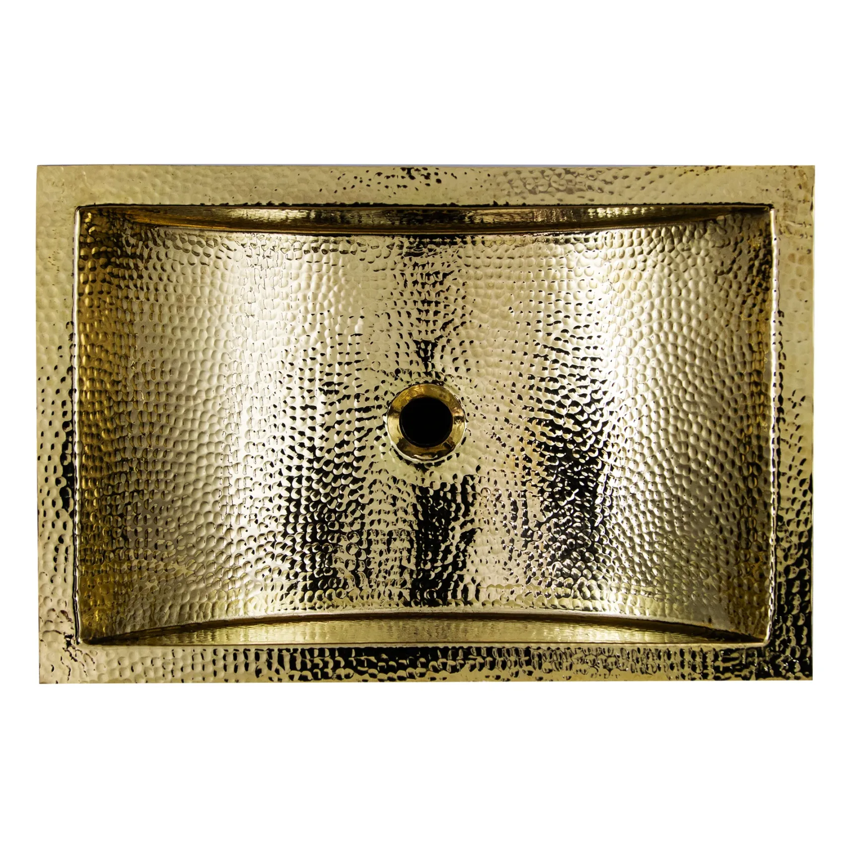 Nantucket Sinks Brightwork Home 24" Brass Bathroom Sink, TRB2416-OF