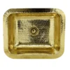 Nantucket Sinks Brightwork Home 18" Brass Bar Sink, REB