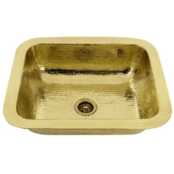 Nantucket Sinks Brightwork Home 18" Brass Bar Sink, REB