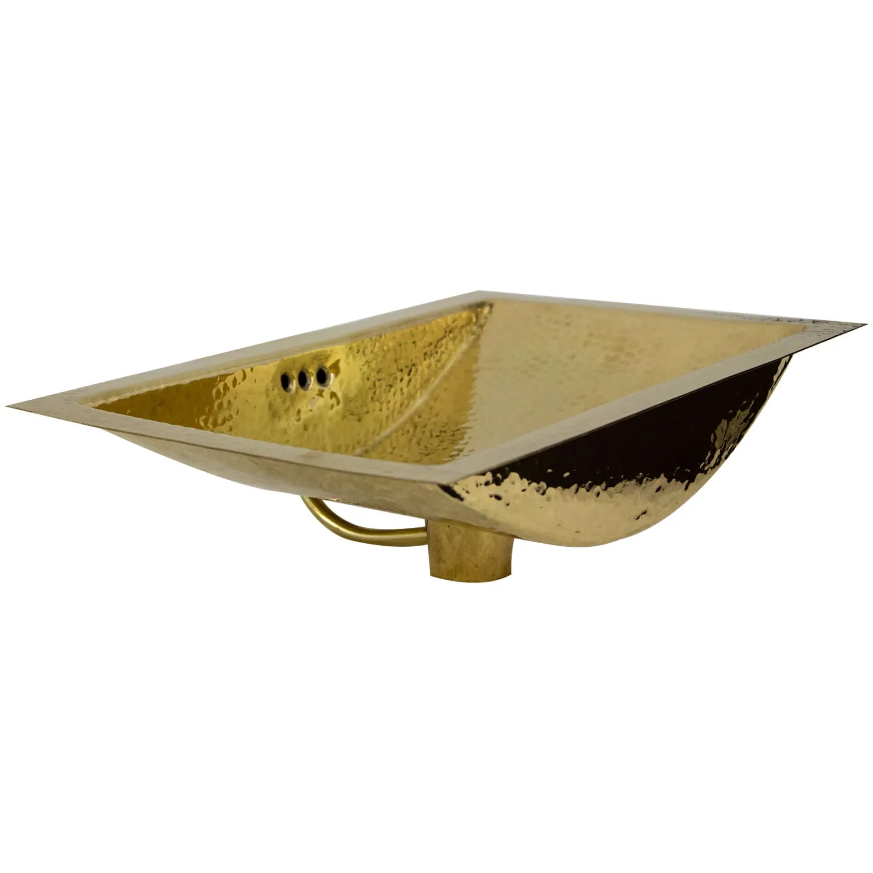 Nantucket Sinks Brightwork Home 20" Brass Bathroom Sink, TRB-OF