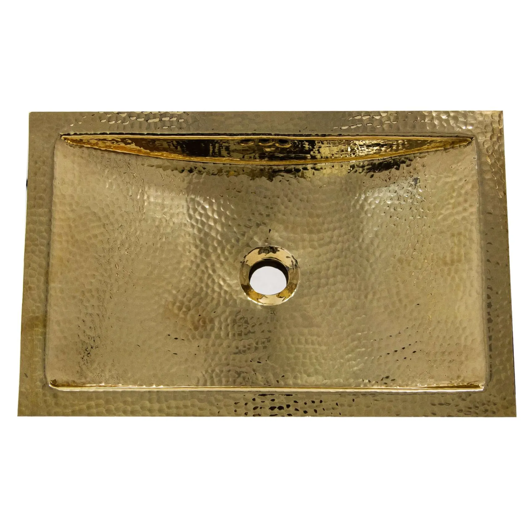 Nantucket Sinks Brightwork Home 20" Brass Bathroom Sink, TRB-OF