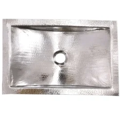 Nantucket Sinks Brightwork Home 20" Stainless Steel Bathroom Sink, TRS