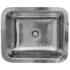 Nantucket Sinks Brightwork Home 18" Stainless Steel Bar Sink, RES
