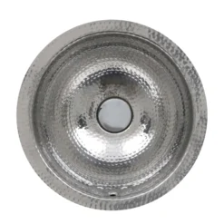 Nantucket Sinks Brightwork Home 13" Stainless Steel Bathroom Sink, ROS-OF
