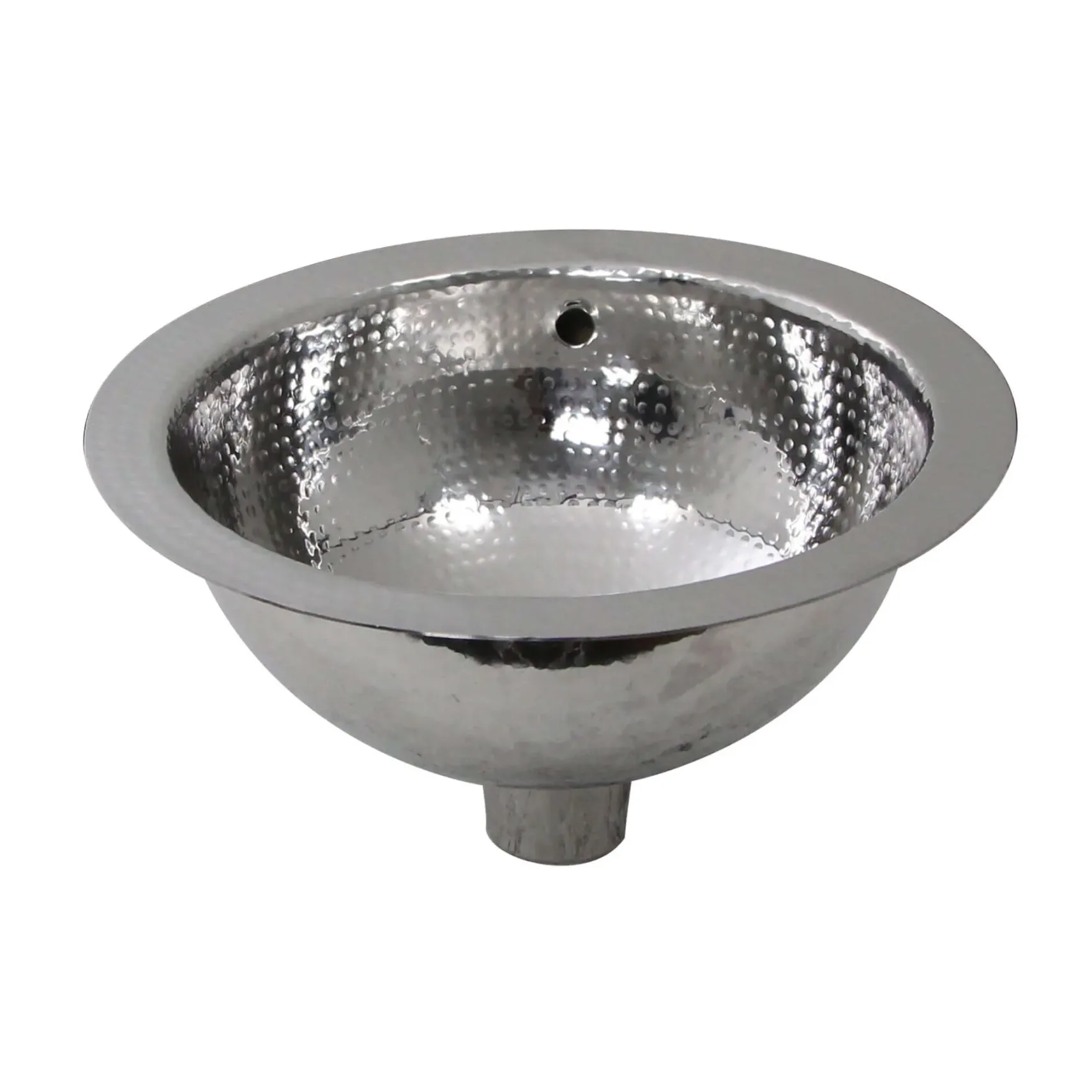 Nantucket Sinks Brightwork Home 13" Stainless Steel Bathroom Sink, ROS-OF