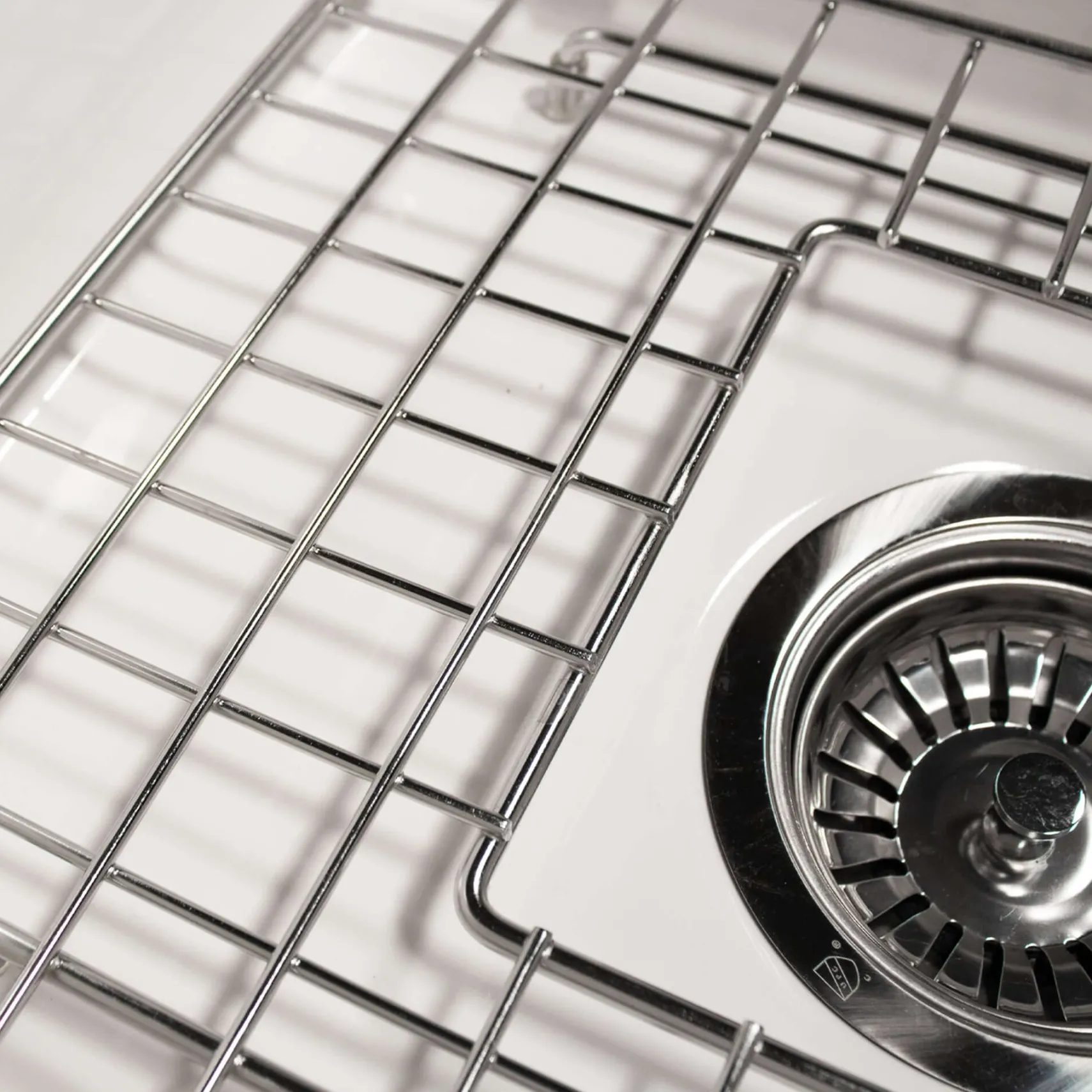 Nantucket Sinks Cape 31" Dual Mount Fireclay Kitchen Sink with Accessories, 60/40 Double Bowl, White, Wellfleet-31OSW