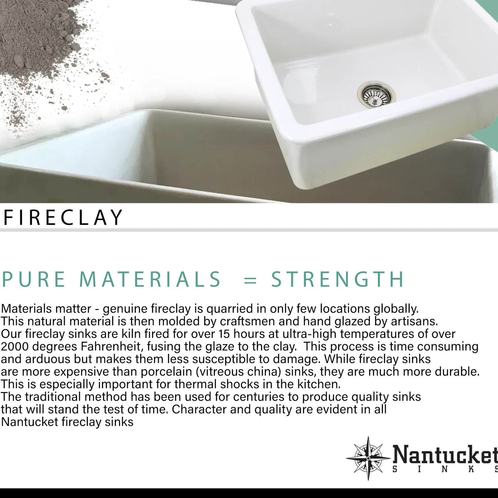 Nantucket Sinks Cape 18" Round Fireclay Bar/Prep Sink with Accessories, Matte Black, Hyannis-18MB